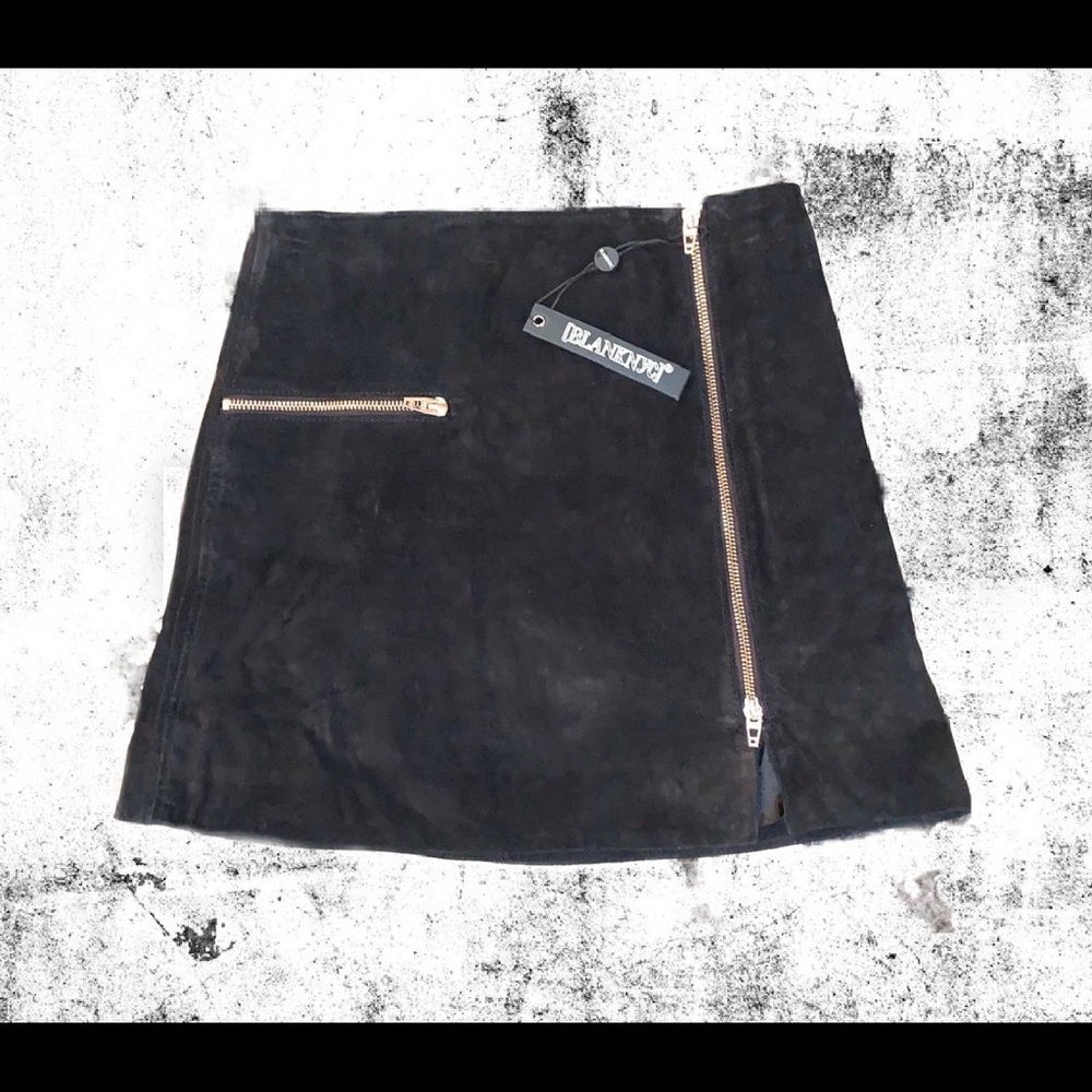 NWT Blank NYC Suede Miniskirt